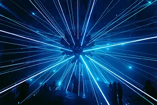 Лазерное шоу LaserHead X2 - лучи