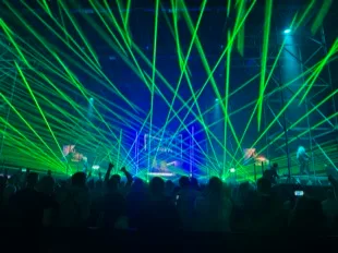 Лазерное шоу trance mission