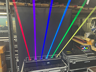 Laser Bar 6d moving RGB