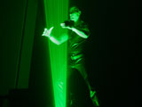 laser man show